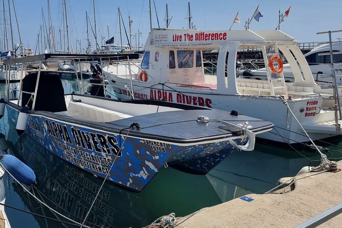 3 Wreck Dive Day in Zenobia and Elpida - Morning pickup, 8:00 start, and a private group that stays together