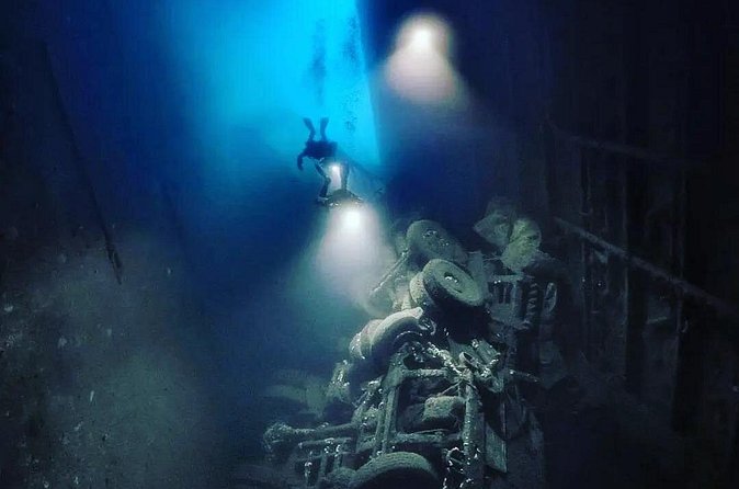 3 Wreck Dive Day in Zenobia and Elpida - Nitrox required: how that affects your planning, confidence, and comfort