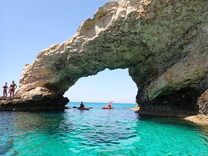 4-hour Ayia Napa SeaCaves Guided Kayaking from Limnara beach - Key Highlights at a Glance