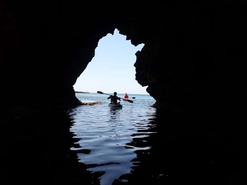 4-hour Ayia Napa SeaCaves Guided Kayaking from Limnara beach - The Lovers’ Bridge Natural Arch Photo Moment