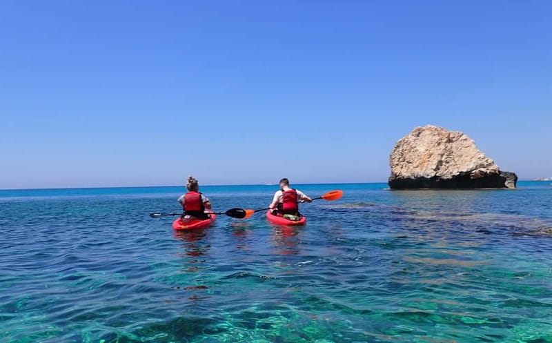 4-hour Ayia Napa SeaCaves Guided Kayaking from Limnara beach - Route From Limnara Beach to Glyky Nero, Then Back