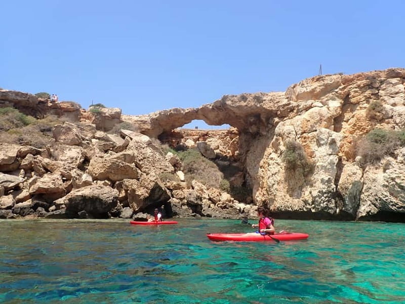 4-hour East Cape Greco Private Guided Kayak Tour - East Cape Greco kayaking: blue water views without the crowds