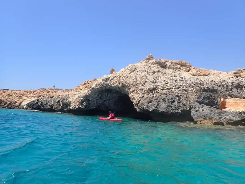 4-hour East Cape Greco Private Guided Kayak Tour - The 4 to 5 hour route, Green Bay to Konnos tip to Crow’s arch