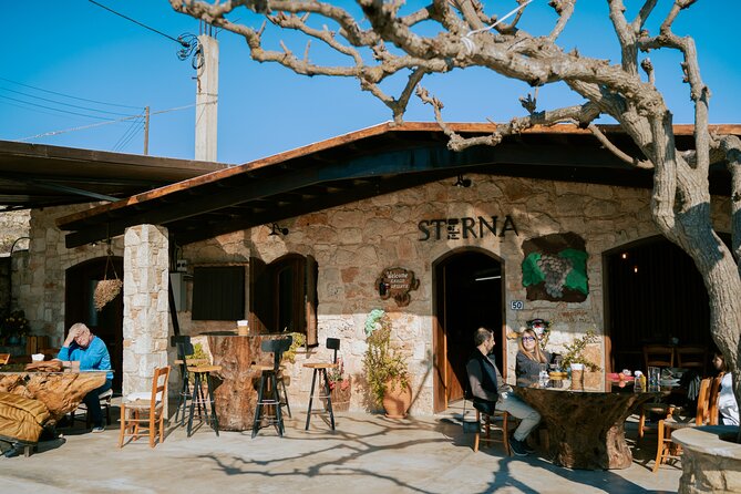 Akamas Wine Experience – All Inclusive Wine Tour - Kathikas donkey feeding at Trakkos Donkey Farm