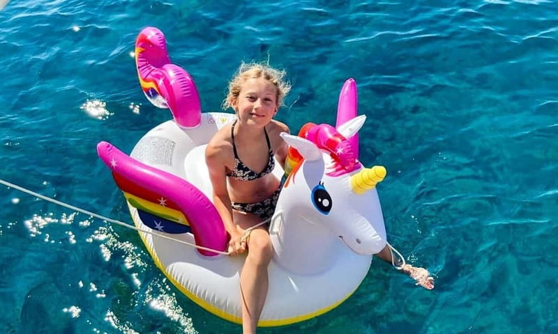 Ayia Napa: Afternoon Catamaran Cruise with Lunch & Open Bar - Blue Lagoon Swim Time, and How to Use the Water Toys