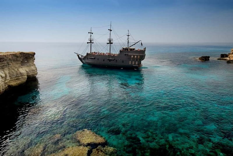 Ayia Napa: Black Pearl Pirate Boat Cruise with Cannon Show - A Four-Hour Pirate Escape From Ayia Napa to Cape Greco