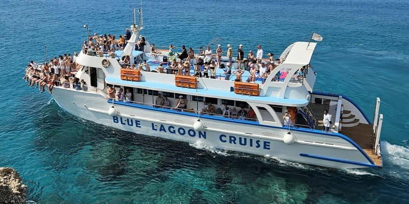 Ayia Napa: Blue Lagoon & Turtle Cruise with Optional Lunch - Sea Caves and Cape Greco photo stop time: what this part is really for