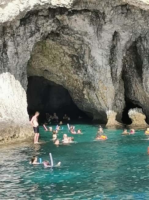 Ayia Napa: Blue Lagoon & Turtle Cruise with Optional Lunch - Blue Lagoon, Ayia Napa: the main 1-hour snorkel and swim stop