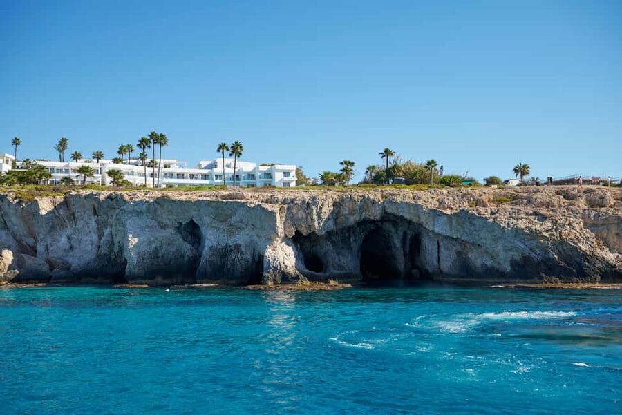Ayia Napa: Luxury Catamaran Cruise with Lunch & Drinks - Cape Greco and Blue Lagoon in one 7-hour loop