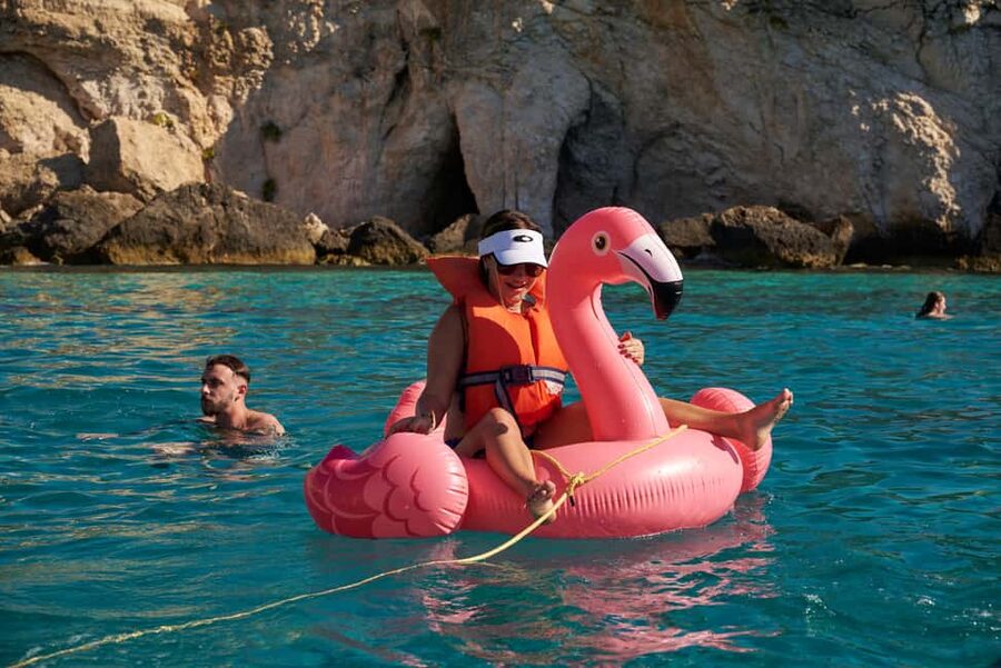 Ayia Napa: Luxury Catamaran Cruise with Lunch & Drinks - Getting on board from Riva Beachhouse, DanEri Yachts, and the small-group vibe