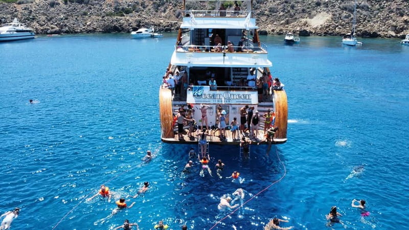 Ayia Napa's Biggest Boat | Cruise with Lunch and Swimming - Live DJ and the dancefloor: fun without losing the sea day