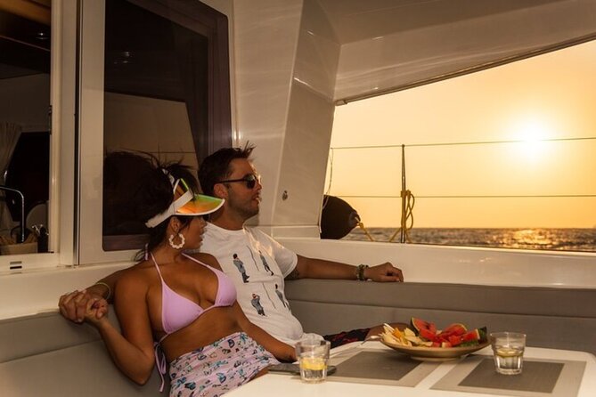 Ayia Napa: Sunset Catamaran Cruise with Lunch & Open Bar - Water Toys Time: SUP, Snorkeling Gear, Fishing, and the Flamingo Float