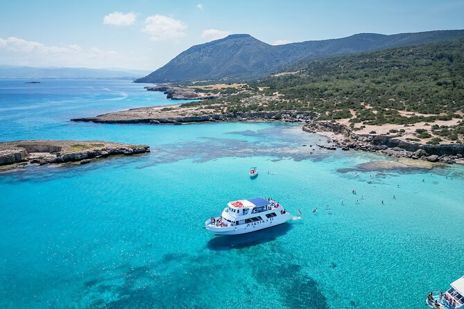 Blue Lagoon (Akamas) Bus & Boat Tour with Water Slide from Paphos - Key things to know before you go