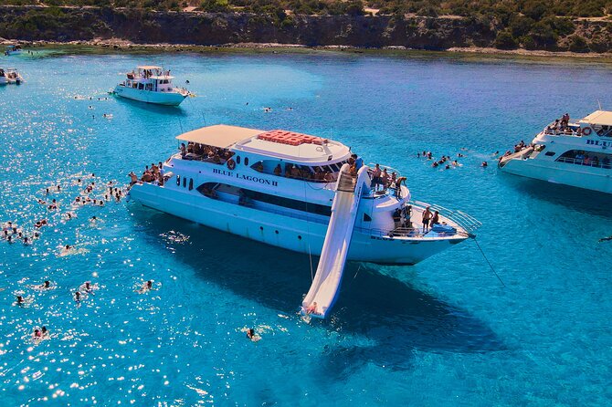 Blue Lagoon (Akamas) Bus & Boat Tour with Water Slide From Paphos - Returning via Latchi Harbour and Getting Back to Paphos