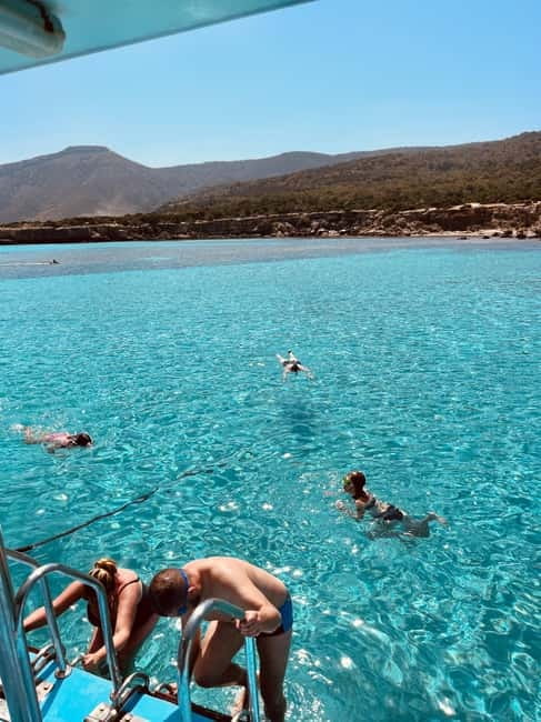 Blue Lagoon Cruise: Waterslide Adventure from Latchi Harbour - What you get included: gear, comfort, and small helps that add up