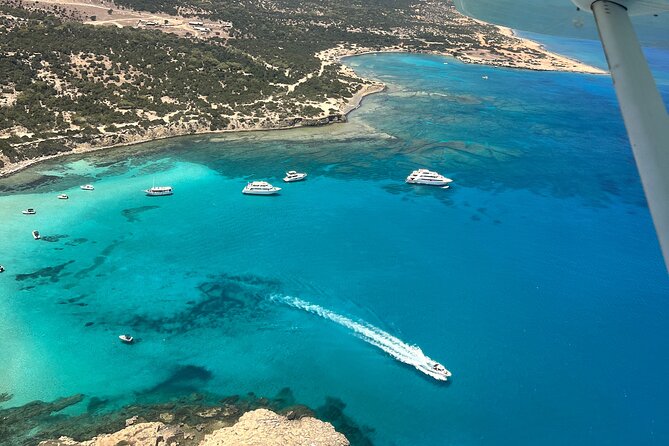 Blue Lagoon Latchi Pafos, boat trip with water slide F/D - Onboard Drinks, Water Slide, and Little Comfort Wins