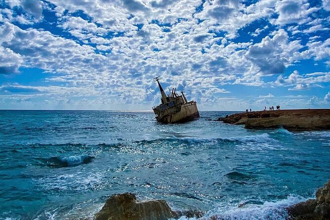 Blue Lagoon Latchi Pafos, boat trip with water slide F/D - Polis and the Aphrodite’s Bath Restaurant Break