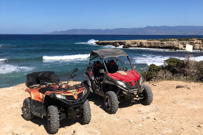 Buggy Tour and Cruise from Coral Bay to Blue Lagoon - EDRO III shipwreck stop, close-up drama with a safety reason