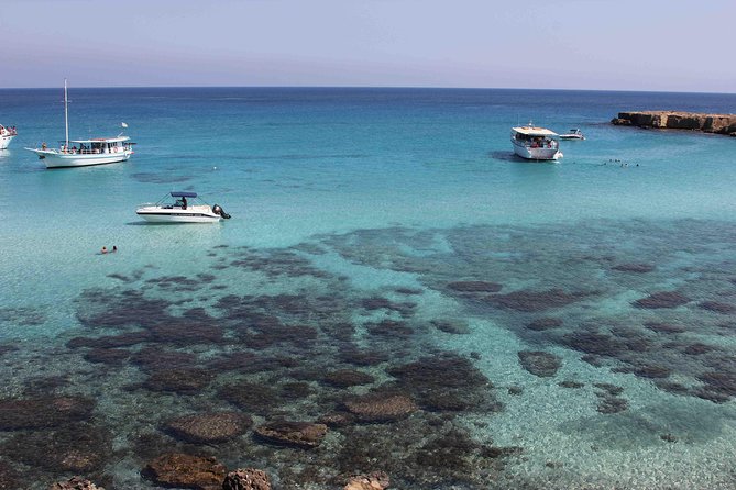 Cruise and 4X4 Safari Tour at Akamas Peninsula from Paphos - Blue Lagoon boat cruise and swim: the main payoff of the day