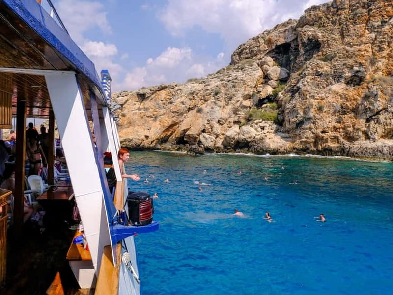 Cyprus: Odyssey Boat Safari from Larnaca to Protaras - Cape Greco Love Bridge and Pirate Caves: Sightseeing With Saltwater Drama