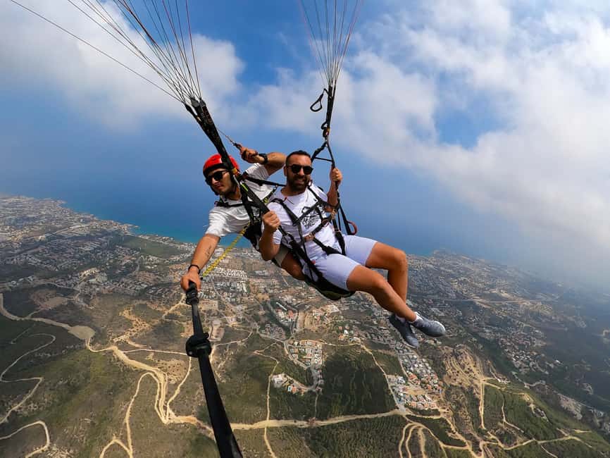 CYPRUS: Tandem Paragliding Experience - The Safety Briefing and Certified Gear That Help You Breathe