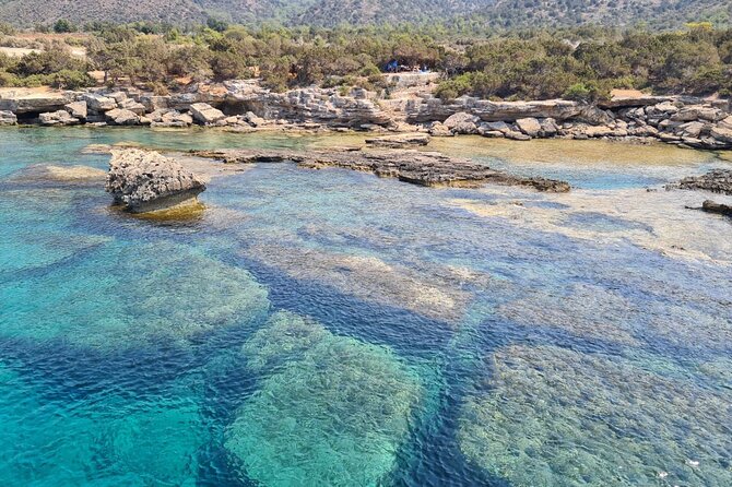 Demetris Chara Boat/Blue Lagoon boat trips with BBQ and SLIDE - Blue Lagoon swim time plus a slide: what you do during your 2 hours
