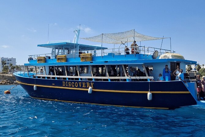 Discovery Sightseeing Boat Trip from Agia Napa - A 5-hour Ayia Napa cruise that mixes views and real water time