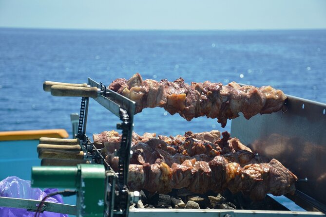 Discovery Sightseeing Boat Trip from Agia Napa - Blue Lagoon near Cape Greco: snorkeling time with a scenic payoff