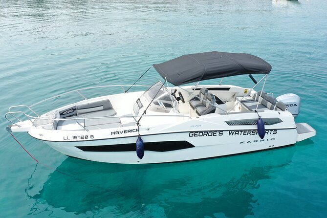 Exclusive line 225hp, self drive boat Karnic SL701 8.0m - Should You Book This Self-Drive Boat Hire in Latchi?