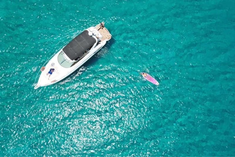Explore the coastline blue lagoon and sea caves on Protaras. - Sunset cruise along Cape Greco: the route that sets the tone