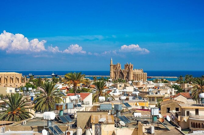 Famagusta and Blue Lagoon Jeep Safari from Protaras - Famagusta viewpoint and the Derynia stop: setting the story straight