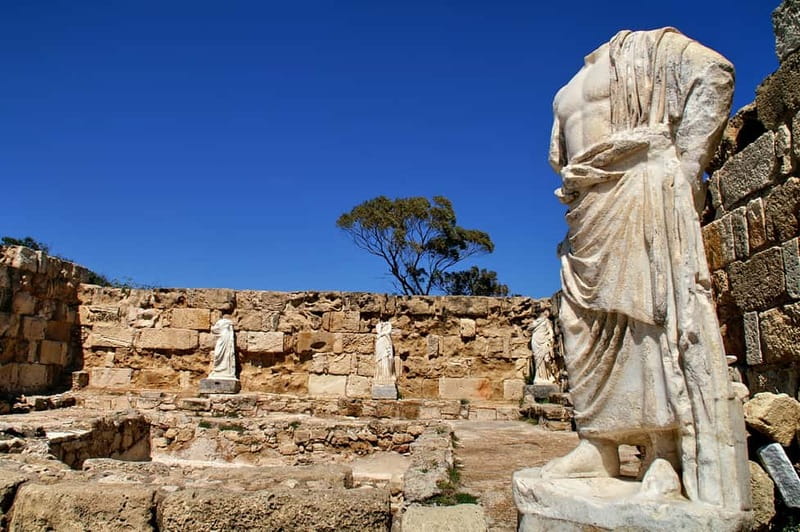 Famagusta & Salamis with a Polish-speaking Guide - Salamis Ancient City: theater, spa, gym, and the St Barnabas thread