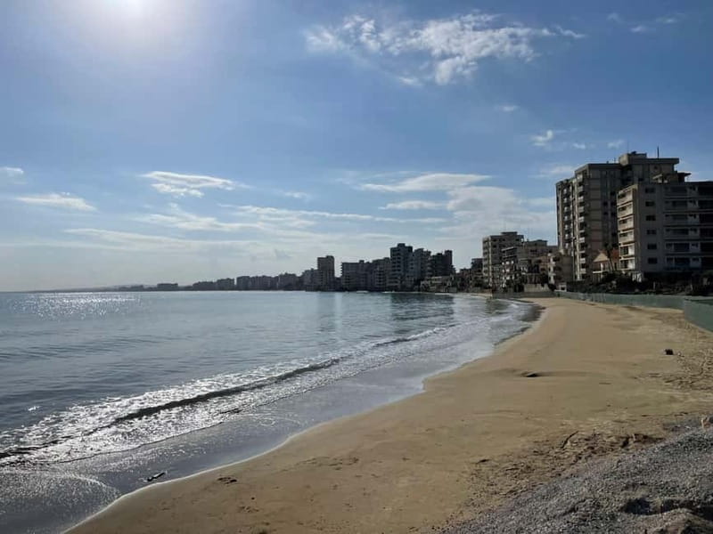 From Aya Napa/Protaras: Varosha Ghost Town Tour on a Red Bus - Entering Varosha: what the guided part looks like