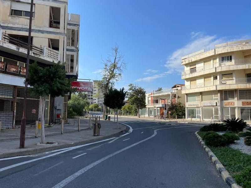 From Aya Napa/Protaras: Varosha Ghost Town Tour on a Red Bus - Getting around inside: walk versus bike or scooter
