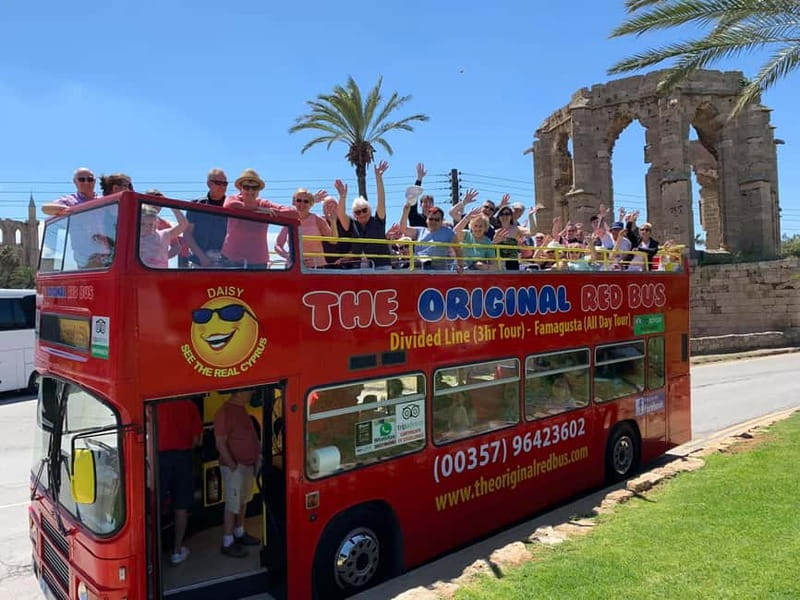 From Aya Napa/Protaras: Varosha Ghost Town Tour on a Red Bus - Pickup from Ayia Napa and Protaras: your day starts smoothly