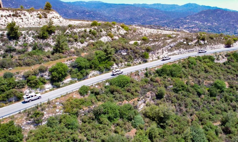 From Ayia Napa: Grand Tour Jeep Safari with Lunch - The first photo stop: Dipotamos Reservoir