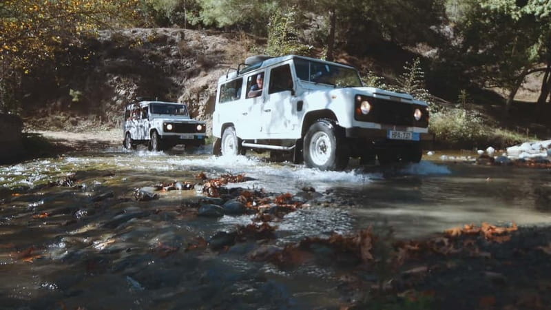 From Ayia Napa: Grand Tour Jeep Safari with Lunch - Pickup, group size, and the Landrover reality