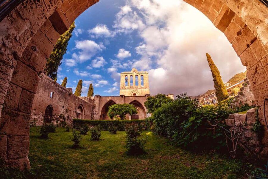 FROM LARNACA/AYIA NAPA/PROTARAS: Kyrenia & Famagusta - Stop 2: Bellapais Abbey’s Gothic calm and the Kyrenia coast views