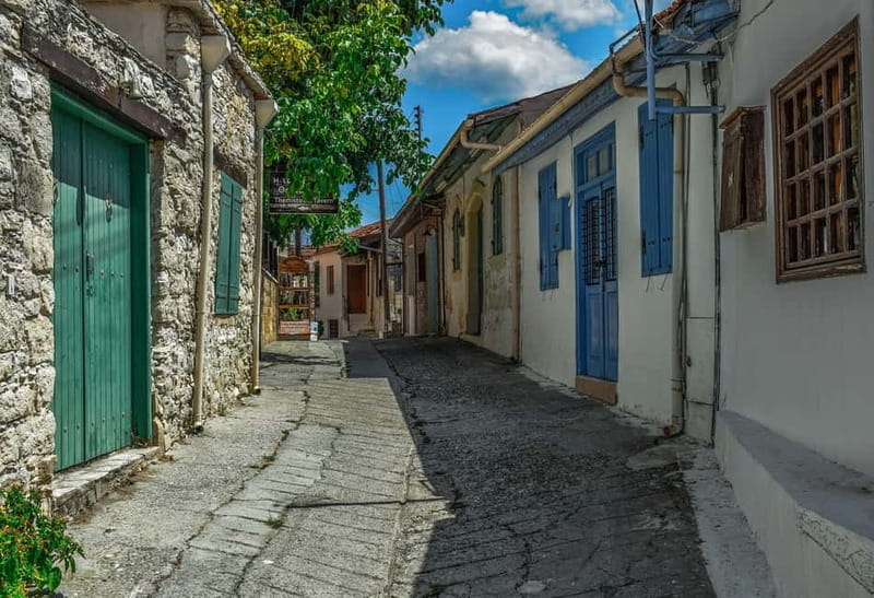 From Larnaca: Grand Tour Jeep Safari - Pano Lefkara village visit: narrow streets and stone character
