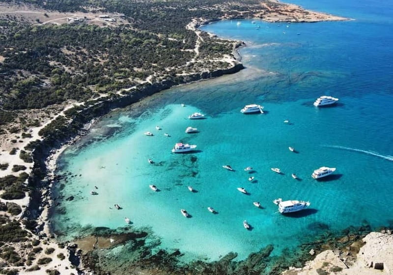 FROM LATCHI: Blue Lagoon Akamas Cruise - large water slide - Key Things I’d Put on Your Radar