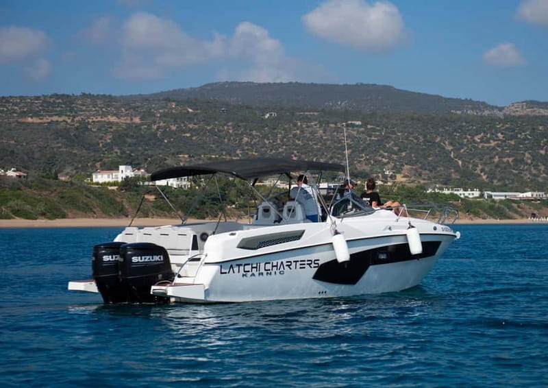 From Latchi: Blue Lagoon Tour via Karnic SL800 Boat - Karnic SL800 from Latchi: why this boat day feels “grown-up”