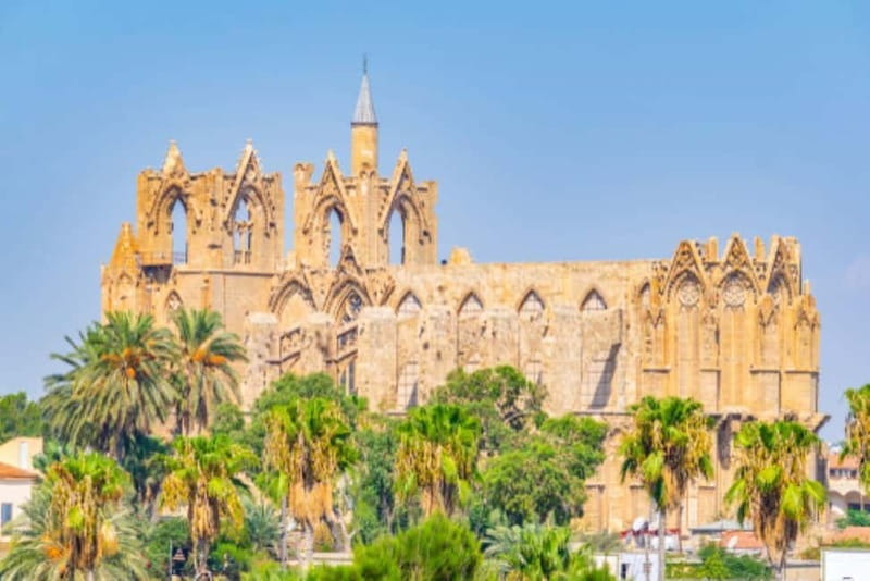From Limassol: Famagusta with Salamis and Varosha Ghost Town - Salamis Archaeological Site, sea views and big-scale ruins