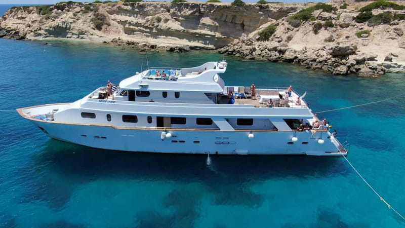 From Pafos: Ocean Flyer VIP Cruise - Adults Only - First, the vibe: adults-only VIP on a low-count Ocean Flyer