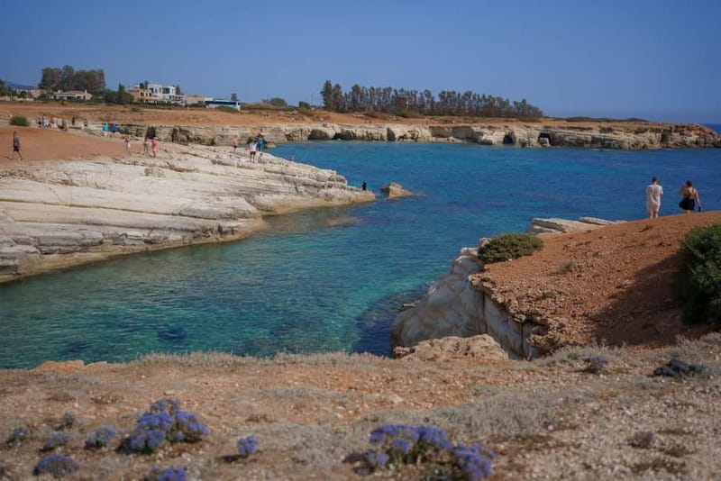 From Paphos: Blue Lagoon and Baths of Aphrodite Day Trip - Polis Crysochous Golden Bay: where lunch is on you and time matters