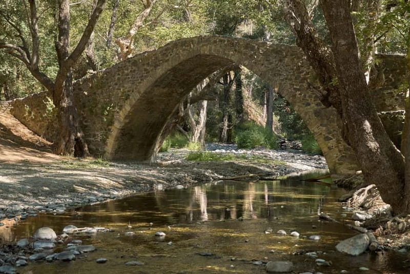 From Paphos: Grand Tour Jeep Safari - Gelefos Bridge in the Troodos Forests, Plus an Optional Trek