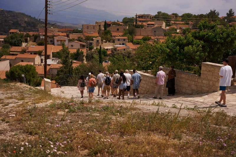 From Paphos: Troodos Mountains & Villages Guided Day Trip - Family winery tasting with wine and olive oil, plus time to shop