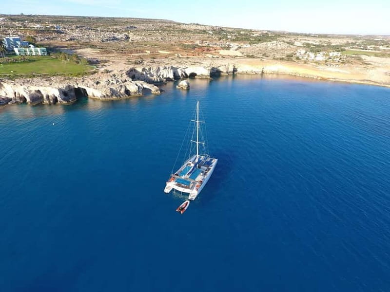 From Protaras: Catamaran Cruise to Blue Lagoon - Pickup in Protaras and Ayia Napa, and how to time your day