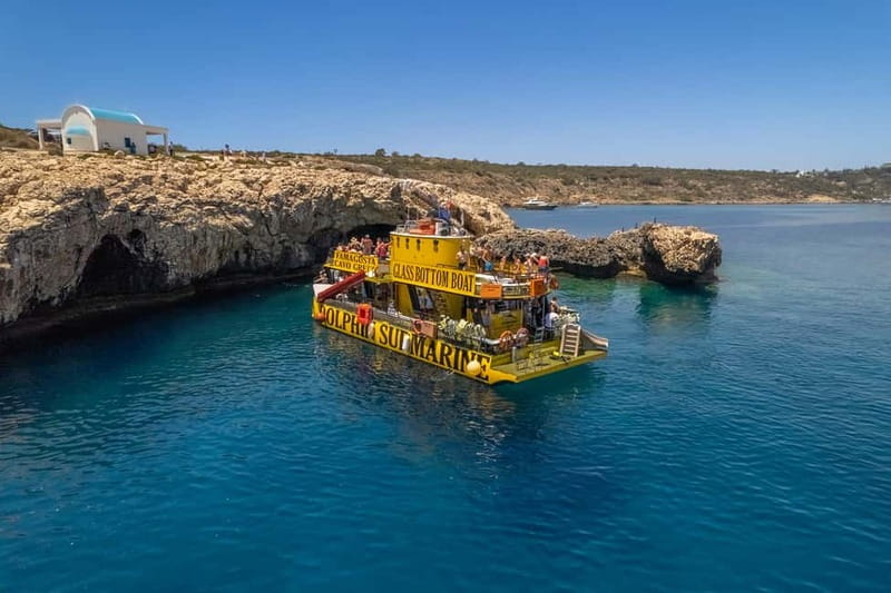 From Protaras: Cruise to Blue Lagoon, Turtle Cove & Sea Cave - Protaras Pier Boarding: The Fast Start You Want