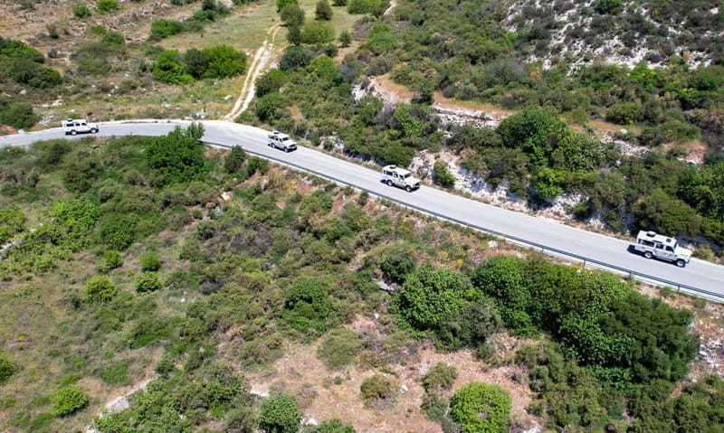 From Protaras: Full-Day Grand tour Jeep Safari with Lunch - Dipotamos Reservoir photo stop, then Pano Lefkara lace and silver