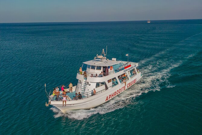 From Protaras: Turtle Cove & Blue Lagoon Cruise - Fig Tree Bay and Cape Greco: why the coast looks different from the boat